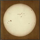 View of the Sun, 19th century image