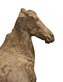 Startled horse sculpture, Delphi.