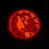 Doomsday Clock, conceptual illustration