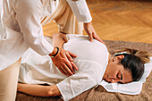 Heart meridian shiatsu massage