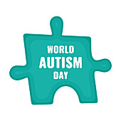 World autism day, illustration