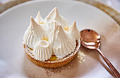 Tartlets with a meringue topping