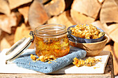 Homemade calendula oil (for dry and inflamed skin)