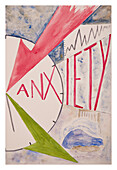 Anxiety, conceptual illustration