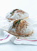 Bread with herbs