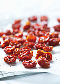 Oven-dried cherry tomatoes