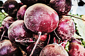 Organic beetroot from the farmer's market