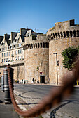 Entrance of the Grand' Porte, Saint-Malo, Brittany, France