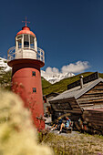 The Rhine Spring Lighthouse, Oberalp Pass, Grisons, Switzerland