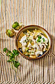 Chilaquiles Verdes - Mexican chicken in tomatillo sauce