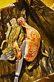 Mixiotes - Mexican marinated chicken in banana leaves