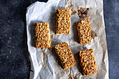 Flapjack with Golden Syrup