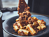 Rigatoni with Bolognese