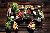 Fresh vegetables (for fasting)