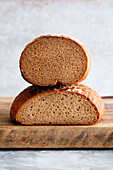 Underproofed bread and overproofed bread