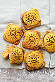 Sunny Smiley Squares