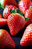 Strawberries, close-up