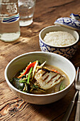White fish Thai curry