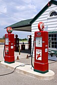 Route 66 gas station in Dwight, Illinois