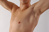 Male upper torso