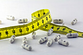 Diet pills, conceptual image
