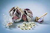 Garlic oil capsules