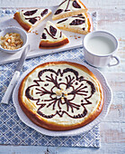 Traditional Czech round pies