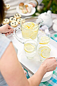 Ginger lemon fizz