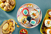 Muffins and biscuits for Easter
