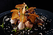 Porcini mushrooms with chestnuts