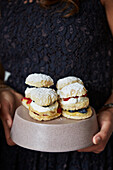 Mille-Feuilles with vanilla cream and berries