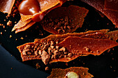Chocolate dessert (detail)