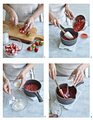 Strawberry jam with pectin - step by step