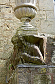 Wasserspeier aus Stein in Arundel, West Sussex