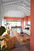 Uruguay, Manantiales, beach house interior