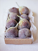 Tray of fresh figs