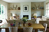 Dining room in the cottage