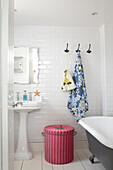 Tiled bathroom