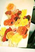 Eine von Georginas Blumenpostkarten