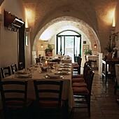 Interieur eines Luxusrestaurants