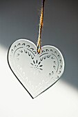 Transparent love heart