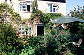 Suffolk cottage garden exterior