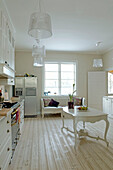 Eclectic domestic kitchen