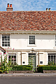 Freistehendes Haus mit Ziegeldach in Hertfordshire, England, Vereinigtes Königreich
