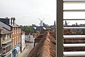 Rooftop view of Cranbrook, Kent, England, UK
