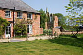 Brick exterior of Suffolk home UK