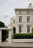 London townhouse exterior