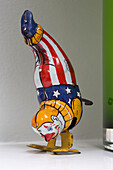 Clown ornament in London home England UK