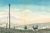 Mount Fuji, Japan, 19th century illustration