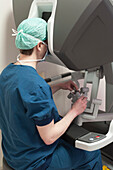 Robot assisted heart surgery